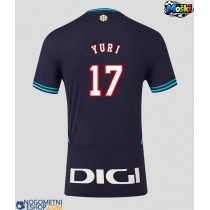 Moški Nogometni dresi Athletic Bilbao Yuri Berchiche #17 Gostujoči 2025-26 Kratek Rokav